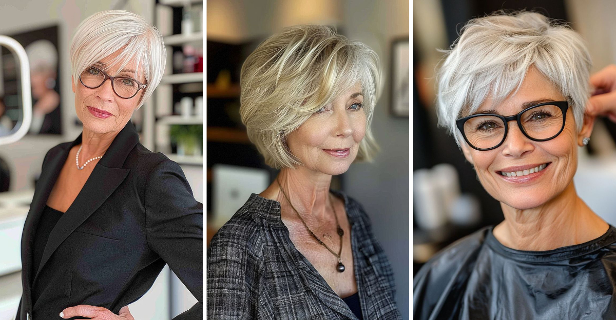 long pixie cuts for women over 70