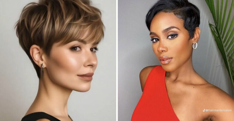 coupe de cheveux pixie chic