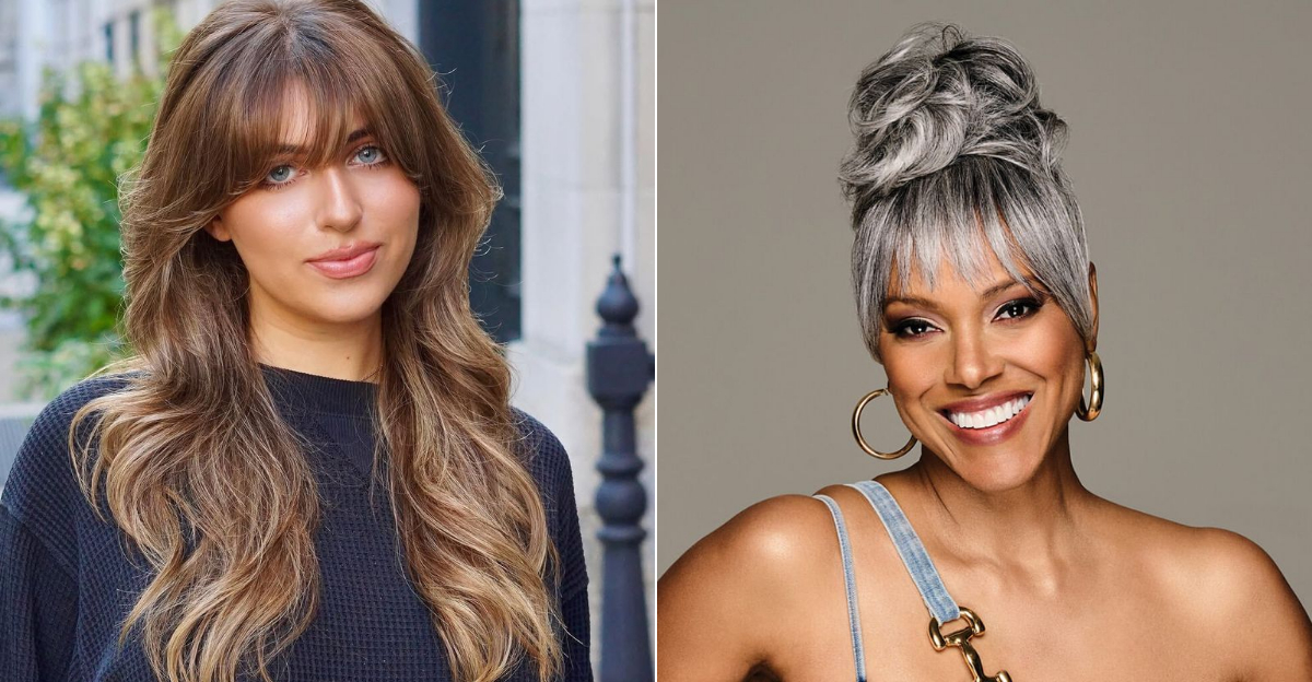 29 Flattering Bangs With Layers Hairstyles