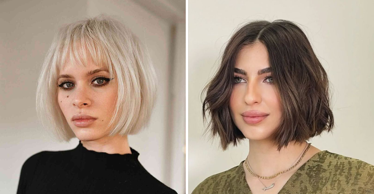 short bob hairstyles for thick hair