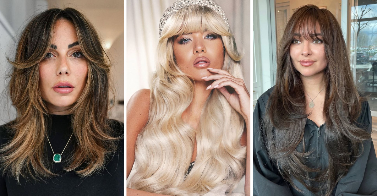 29 Cute Hairstyles With Bangs Trending In 2025