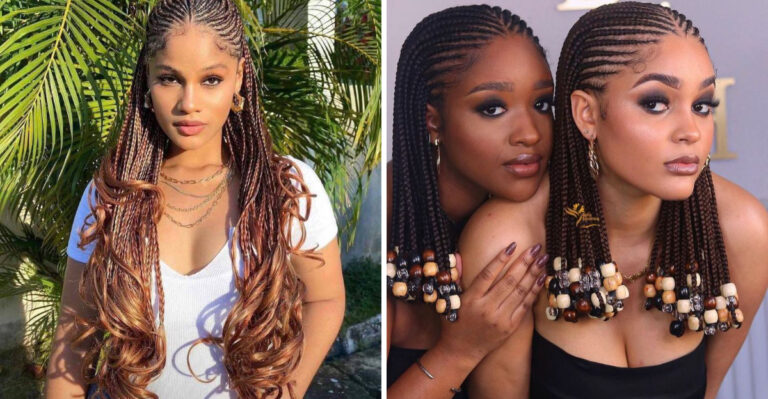 29 look imperdibili per le trecce del Ghana che vorrete indossare il prima possibile