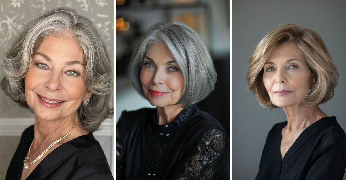 practical and stylish haircuts for women over 70