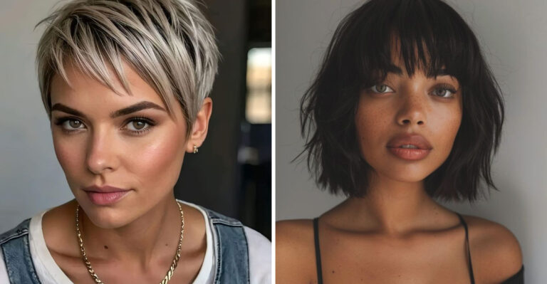 31 Short Hairstyles For Thick Hair That Will Highlight Your Best Features