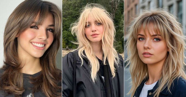 30 Ideias de penteados deslumbrantes com corte à lobo