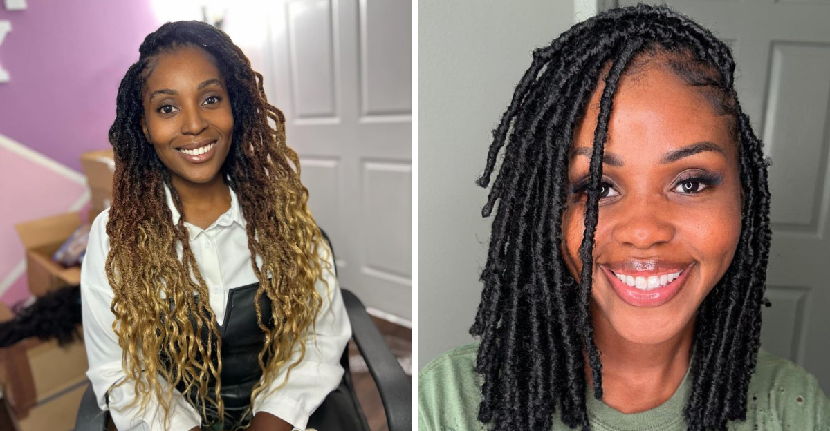 acconciature faux locs