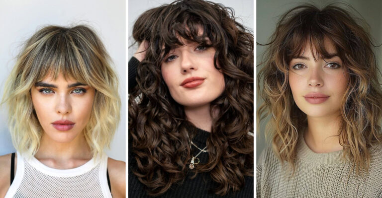 31 Trendy And Creative Shag Haircuts For Round Faces
