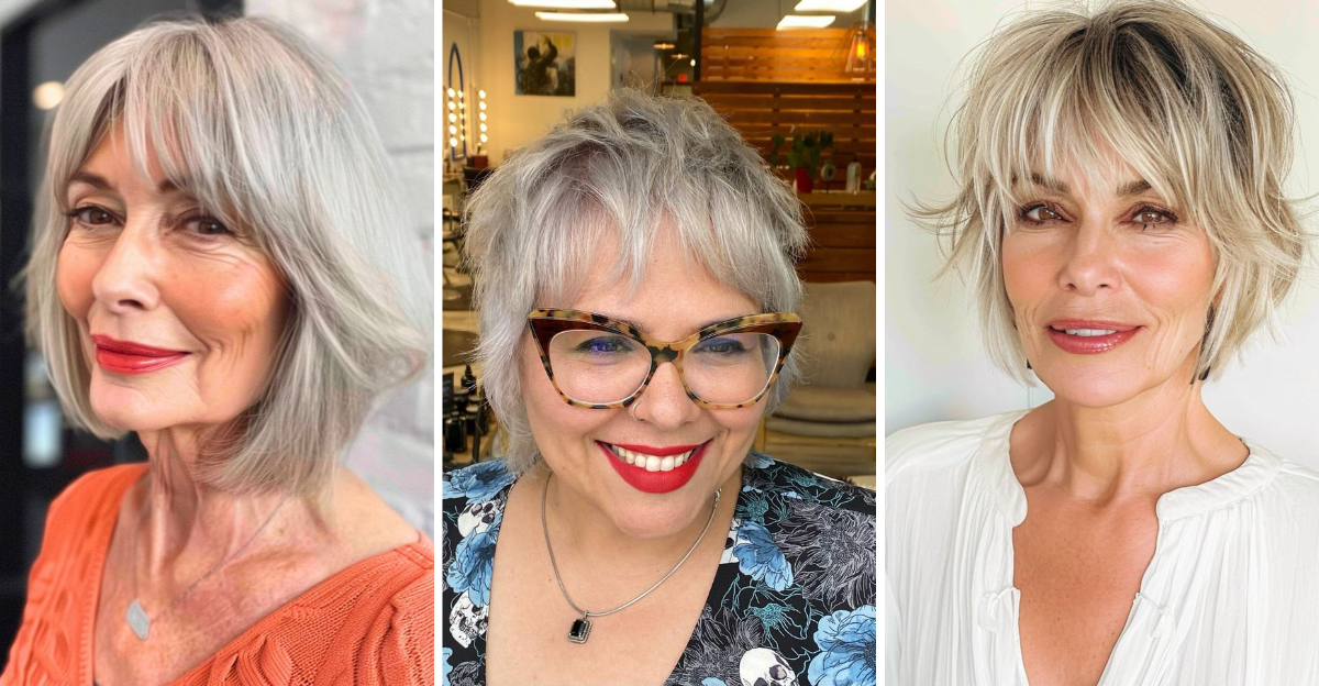 trendy hairstyles for women over 60