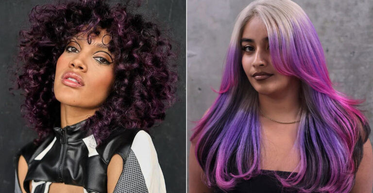 31 merveilleuses idées de couleurs de cheveux violets
