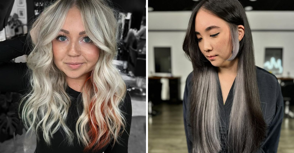 32 Peekaboo Highlights That Add a Bold Pop of Color and Unforgettable Style