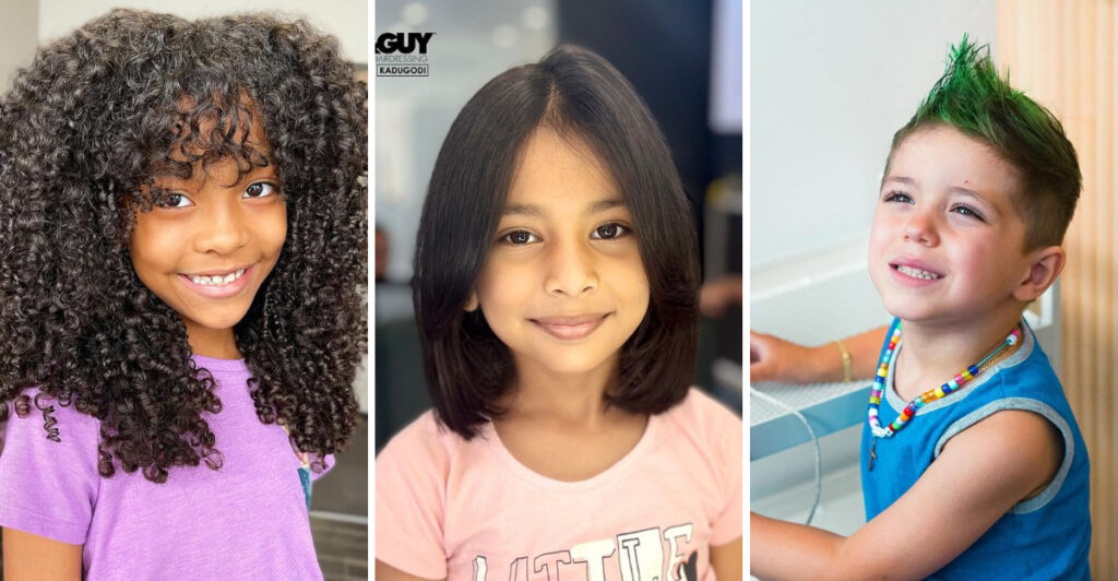 33 cortes de cabelo de criança mais modernos para rapazes e raparigas ...