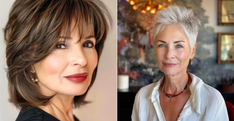 33 Cortes de cabelo que aumentam o volume para mulheres mais velhas com cabelo ralo
