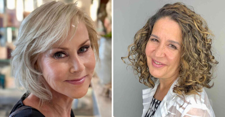 33 Penteados Volumosos Para Mulheres Com Mais de 60 Anos Com Cabelo Fino Para Um Look Chique E Elegante