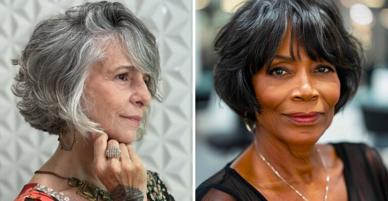 35 peinados Bob que te ayudarán a mantenerte elegante y moderna después de los 60
