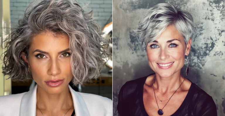 35 Short Gray Styles That Are Equal Parts Edgy and Age-Defying