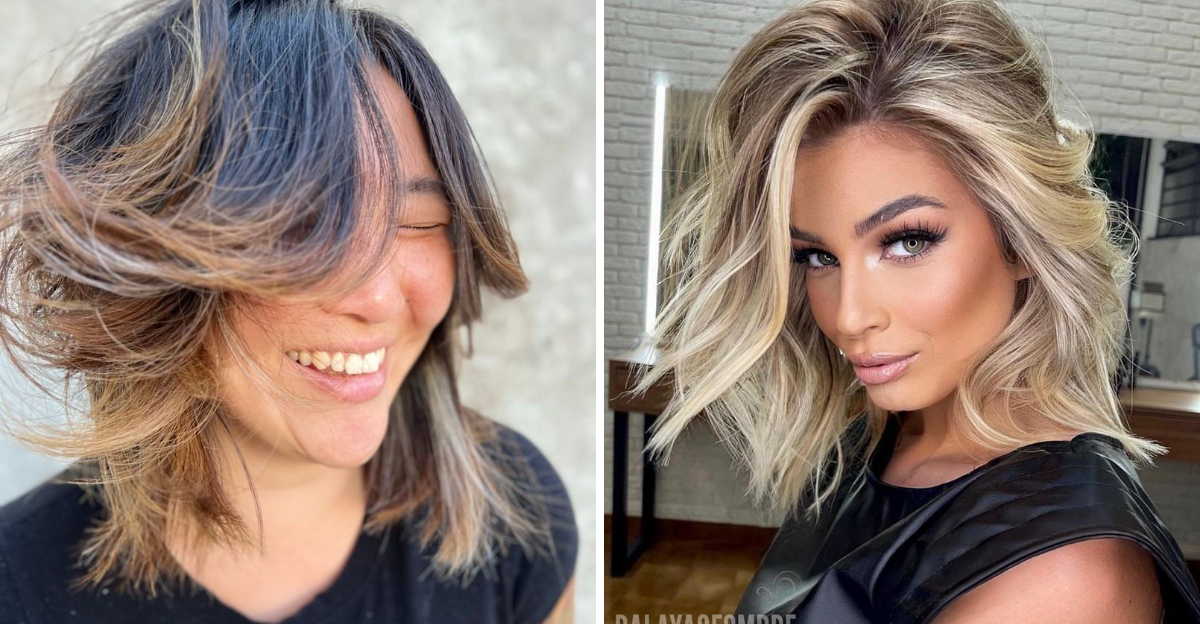 36 Layered Lob Haircuts You'll See Everywhere This Year