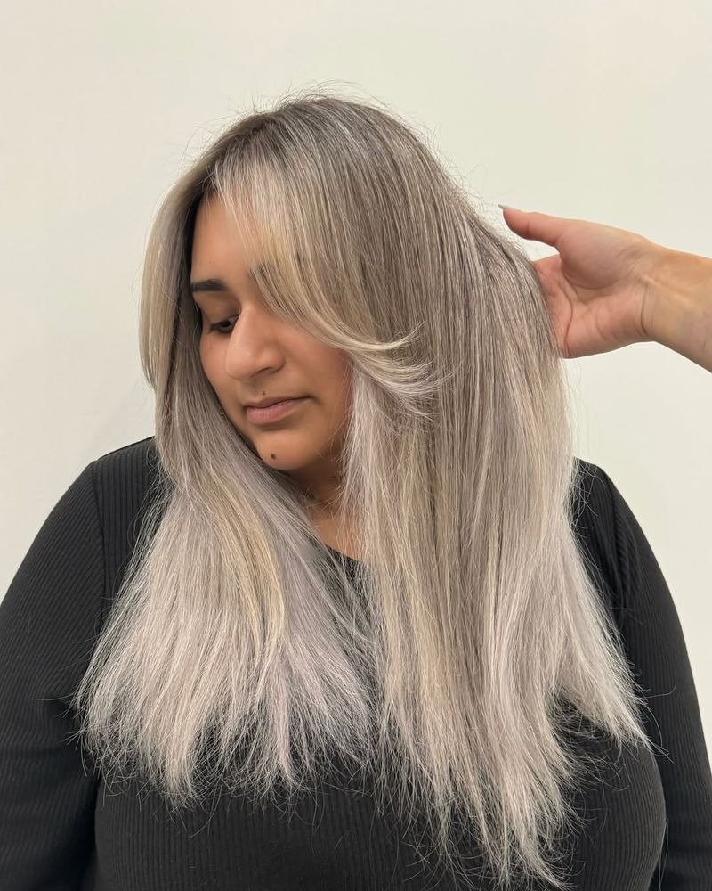 Ash Blonde Balayage Beauty