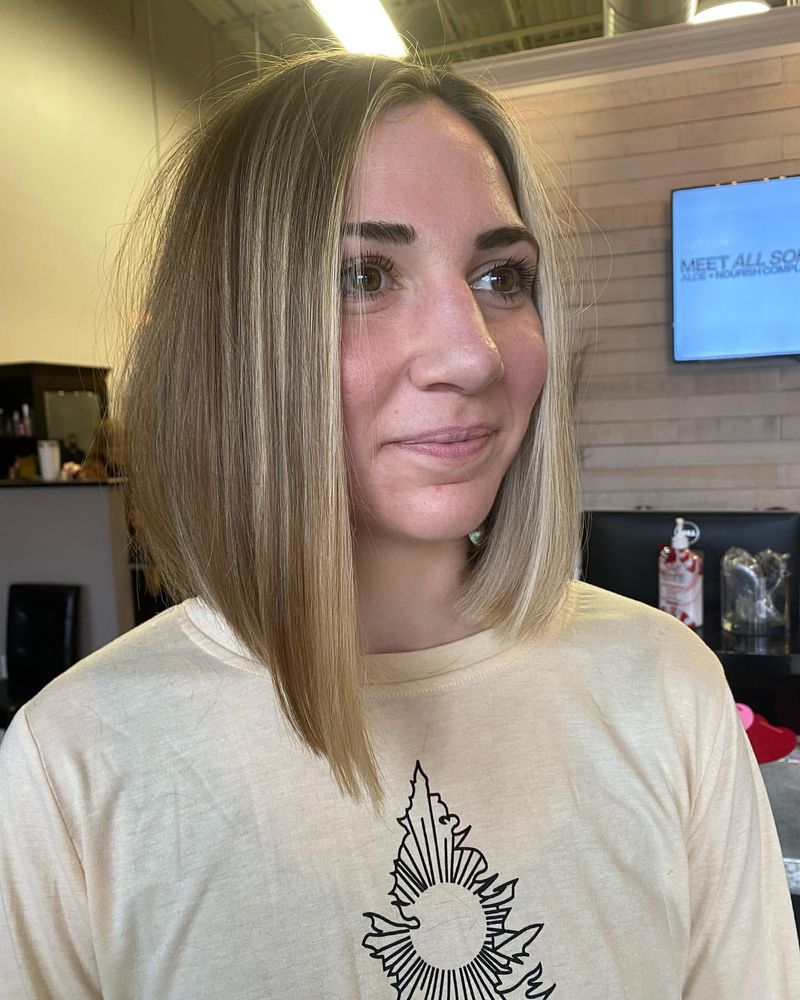 Asymmetrical Cut