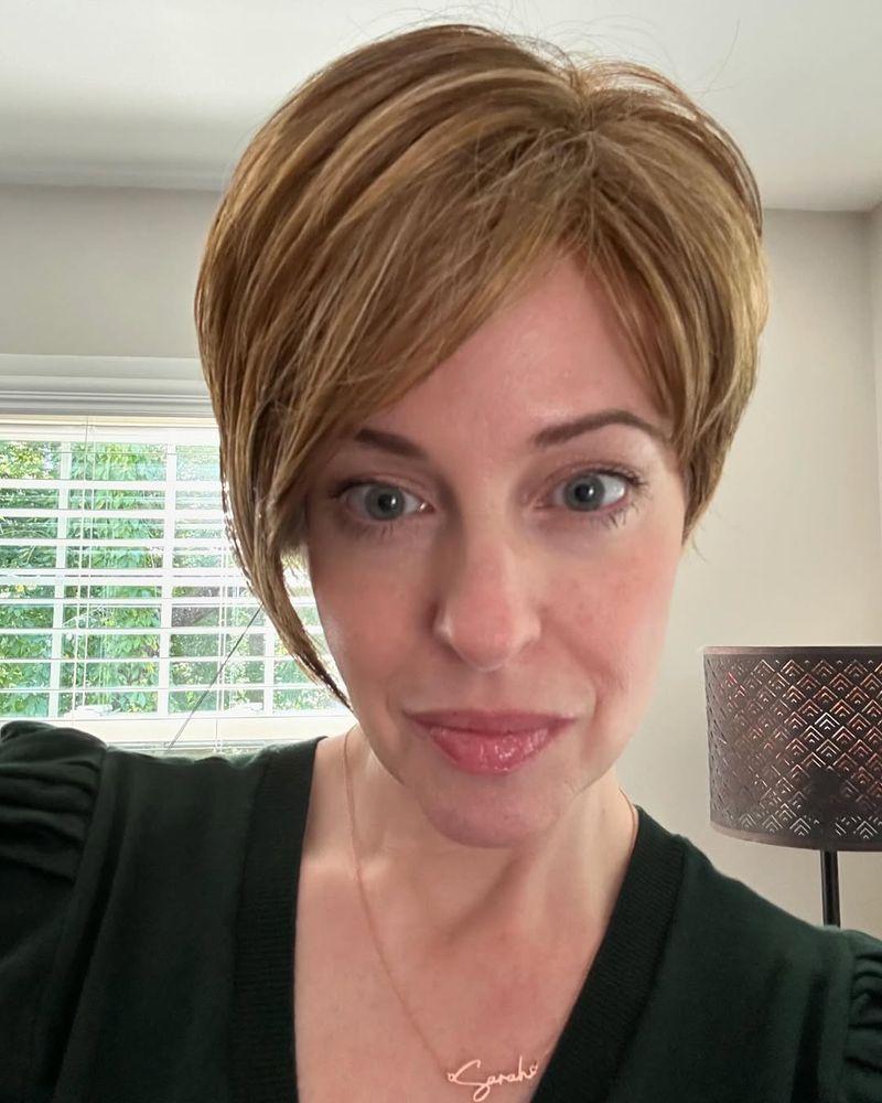 Asymmetrical Pixie Cut