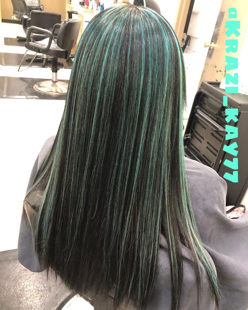 Mint Green Highlights