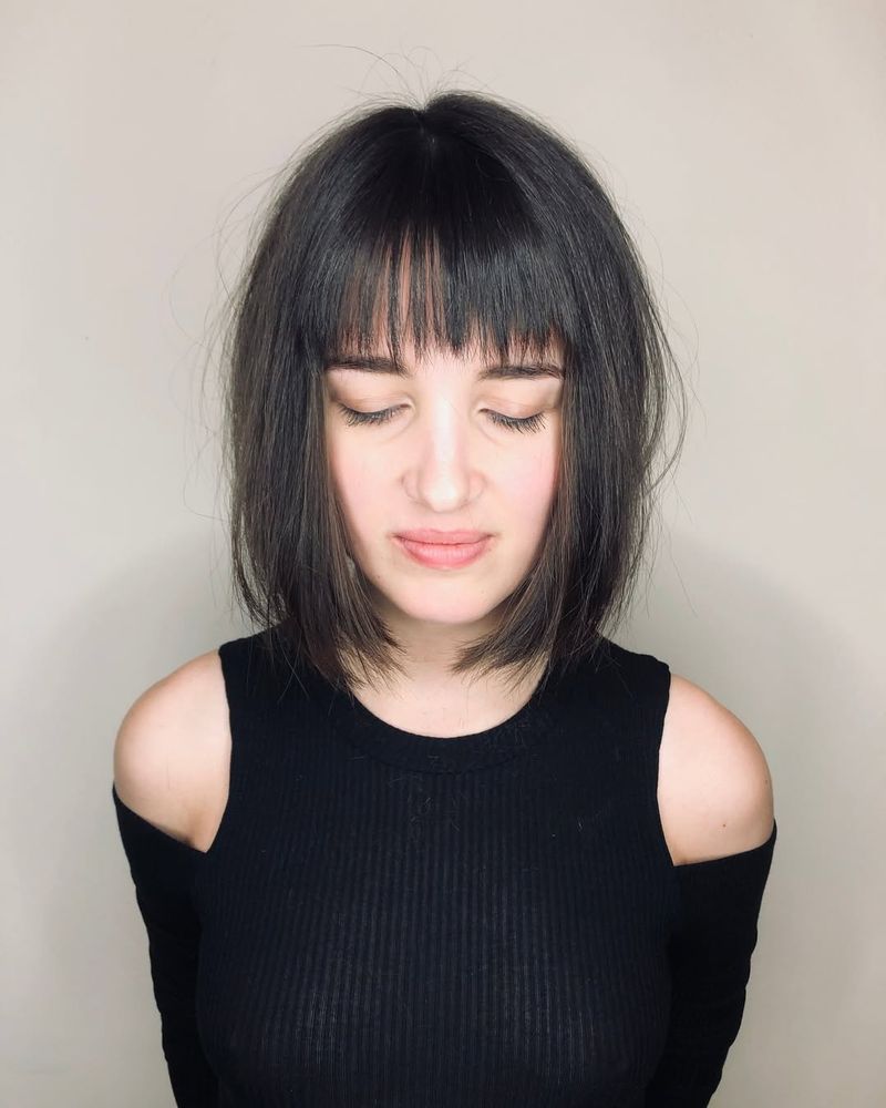 Straight Short Bangs