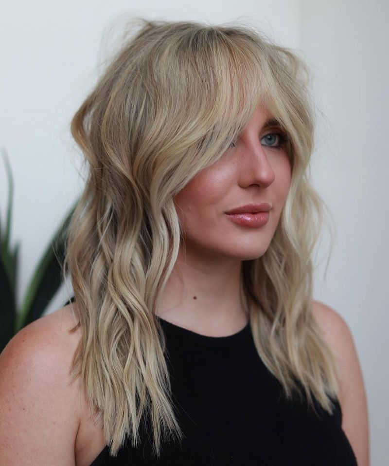 Bardot Bangs with Layers