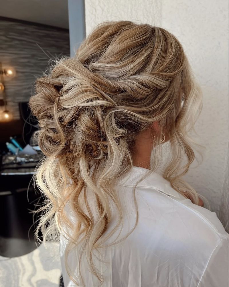 Beachy Waves Bun