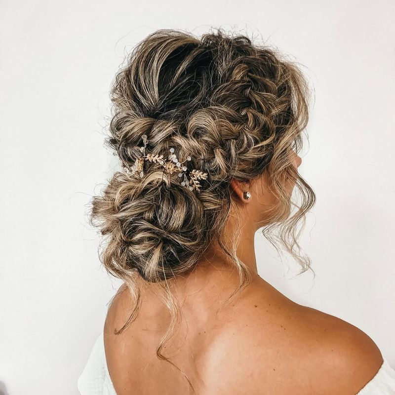 Bohemian Braided Updo