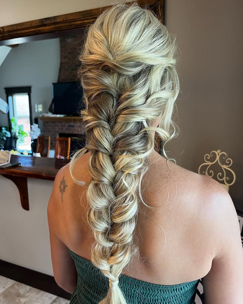 Boho Fishtail Braid