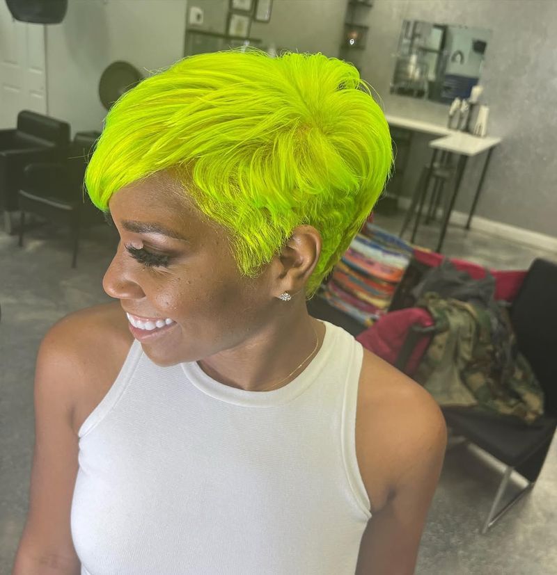 Bold Neon Green