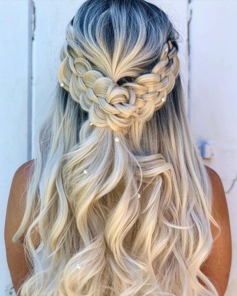 Braided Half-Updo