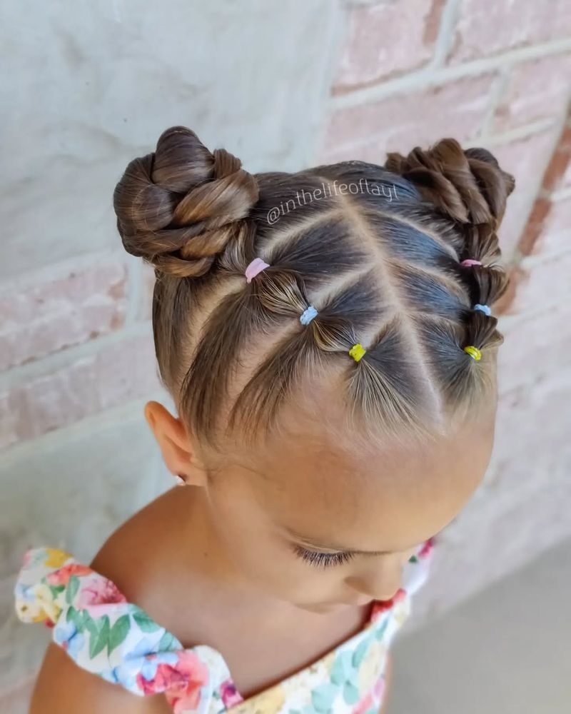 Bubble Braid Ponytail