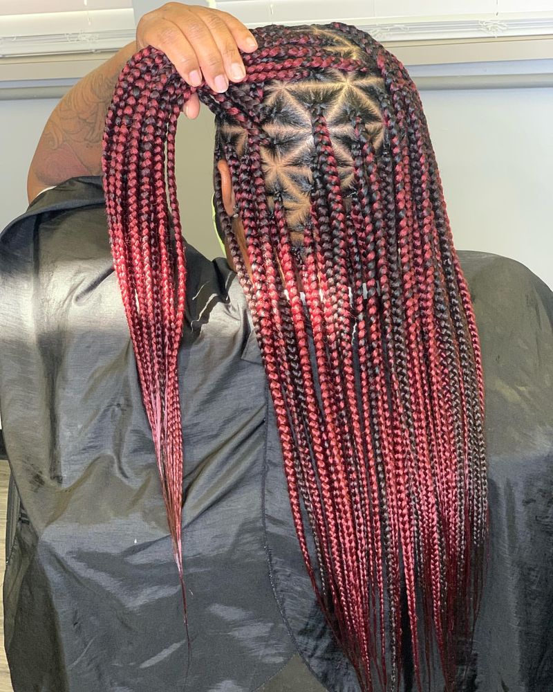 29 Burgundy Box Braids Ideas That Will Transform Your Look