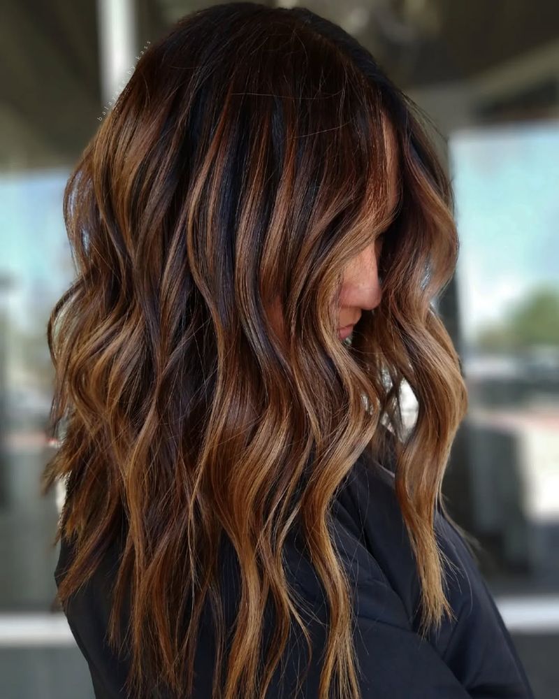 Balayage caramelo