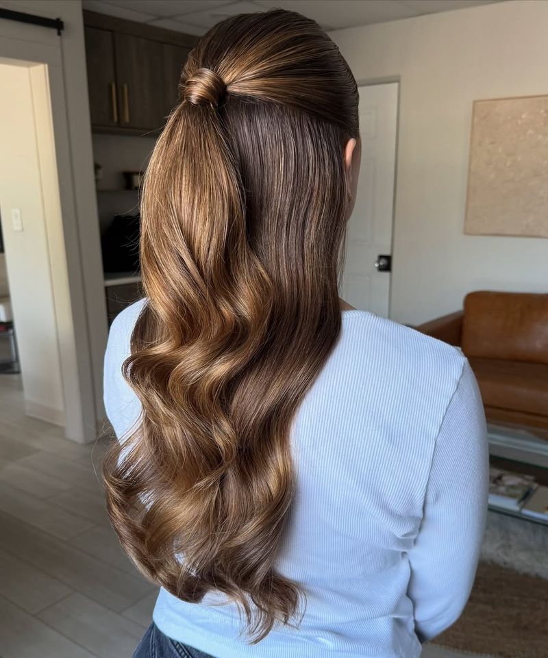 Casual Half-Up Ponytail