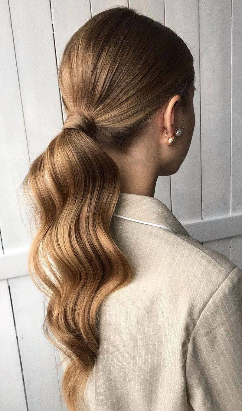 Casual Low Ponytail