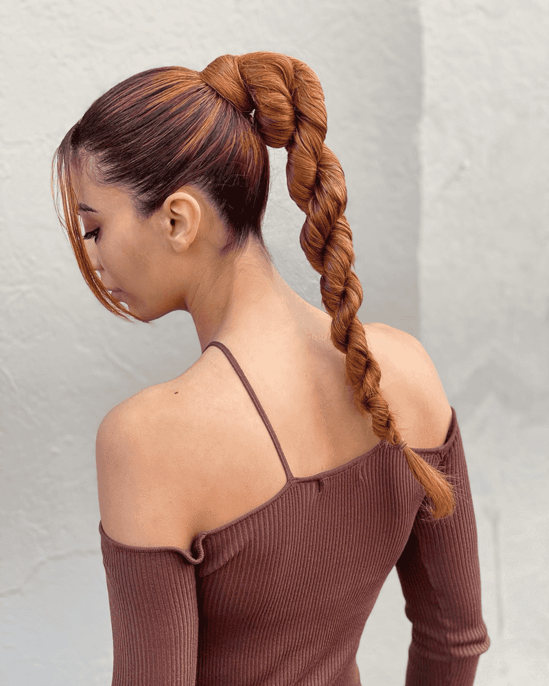 Casual Ponytail Twist