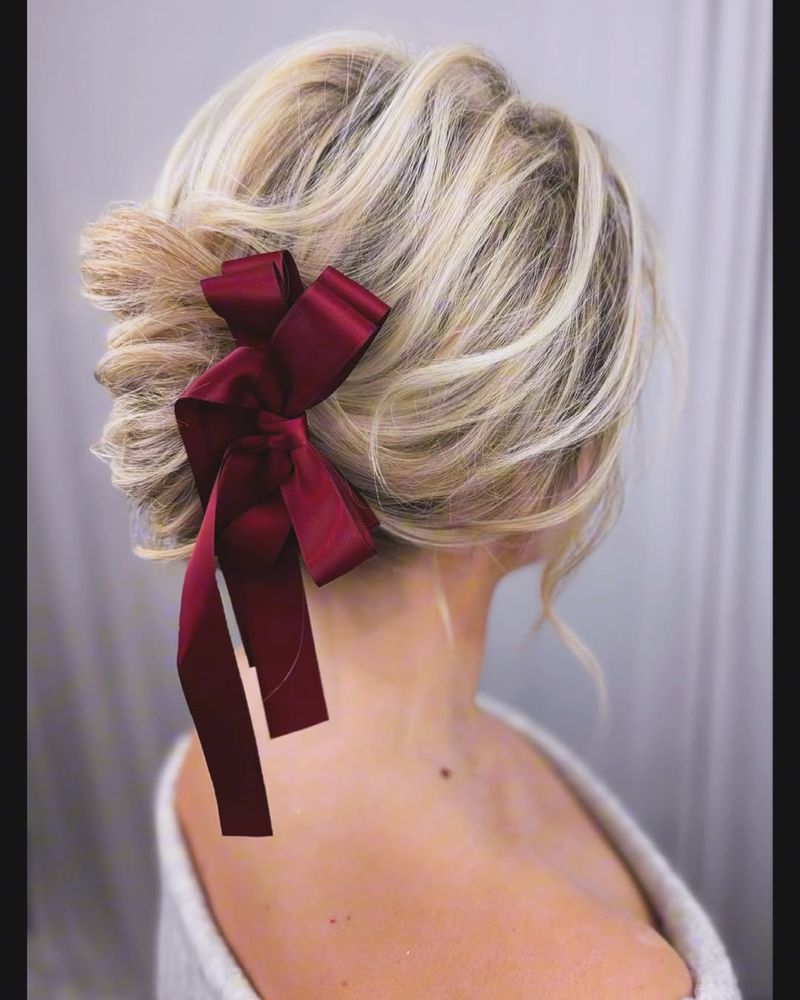 Charming Ribbon Updo