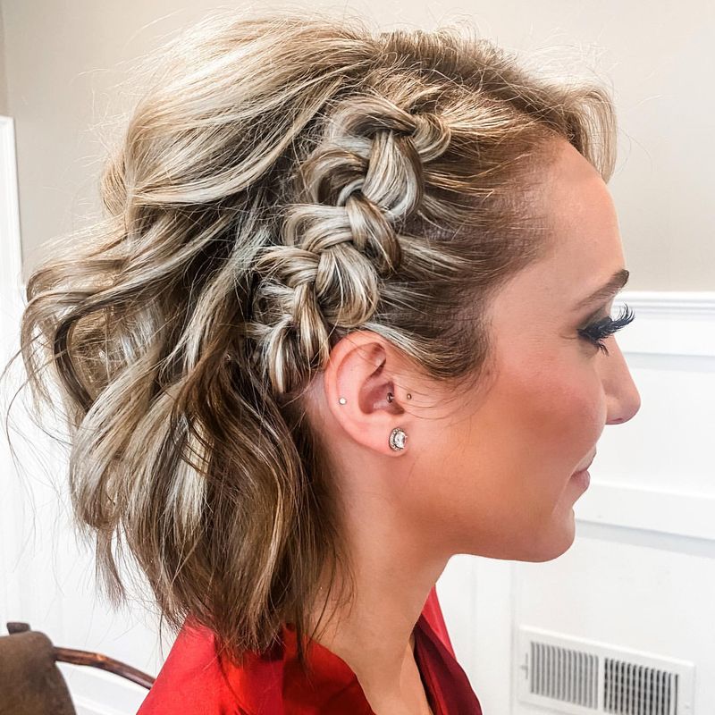 Charming Side Braids