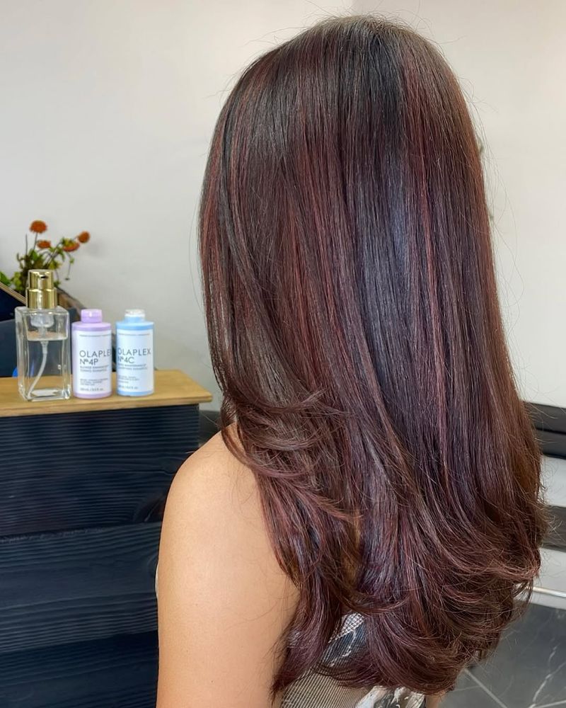 Cherry Cola Balayage