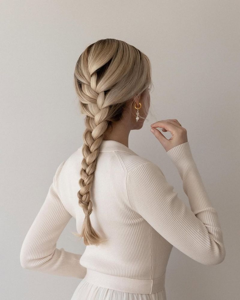 Tresse française classique