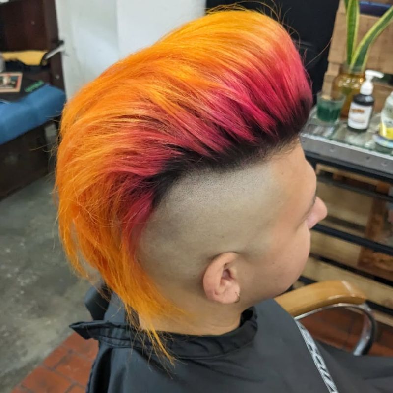 Colored Mohawk