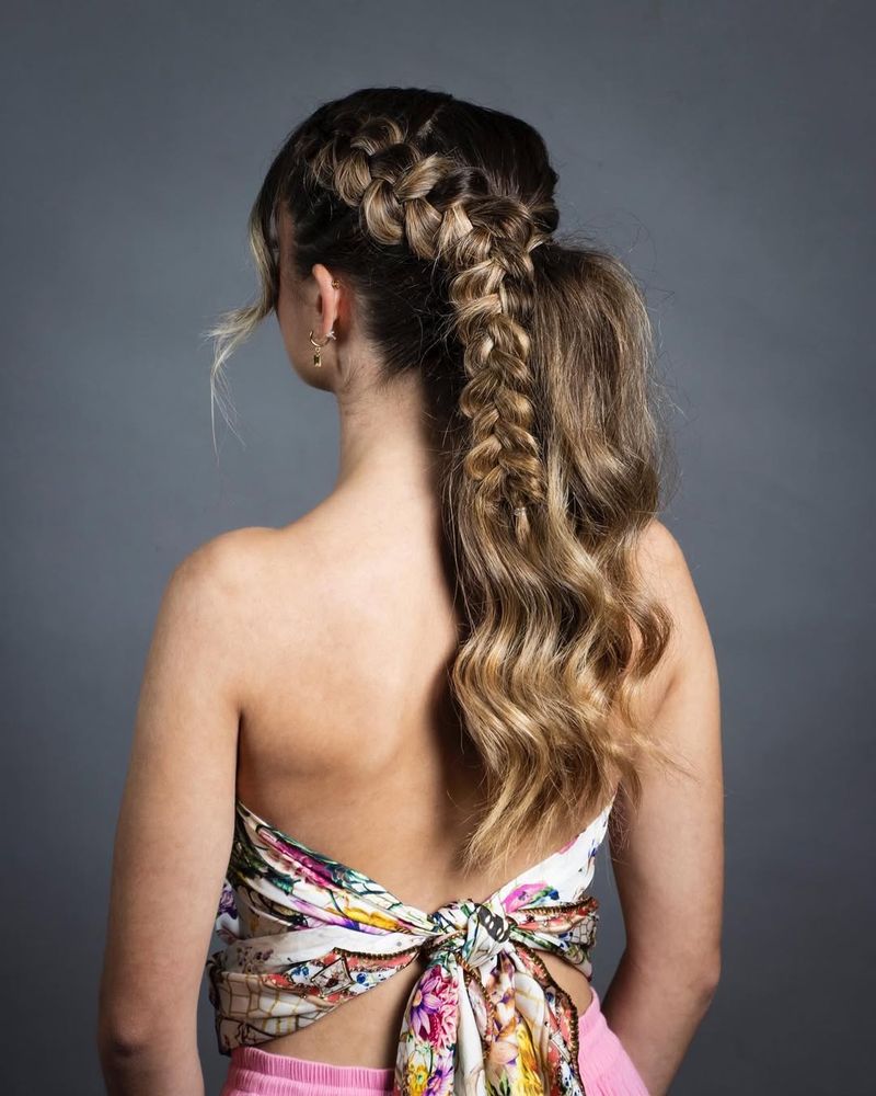 Corset Braid Ponytail