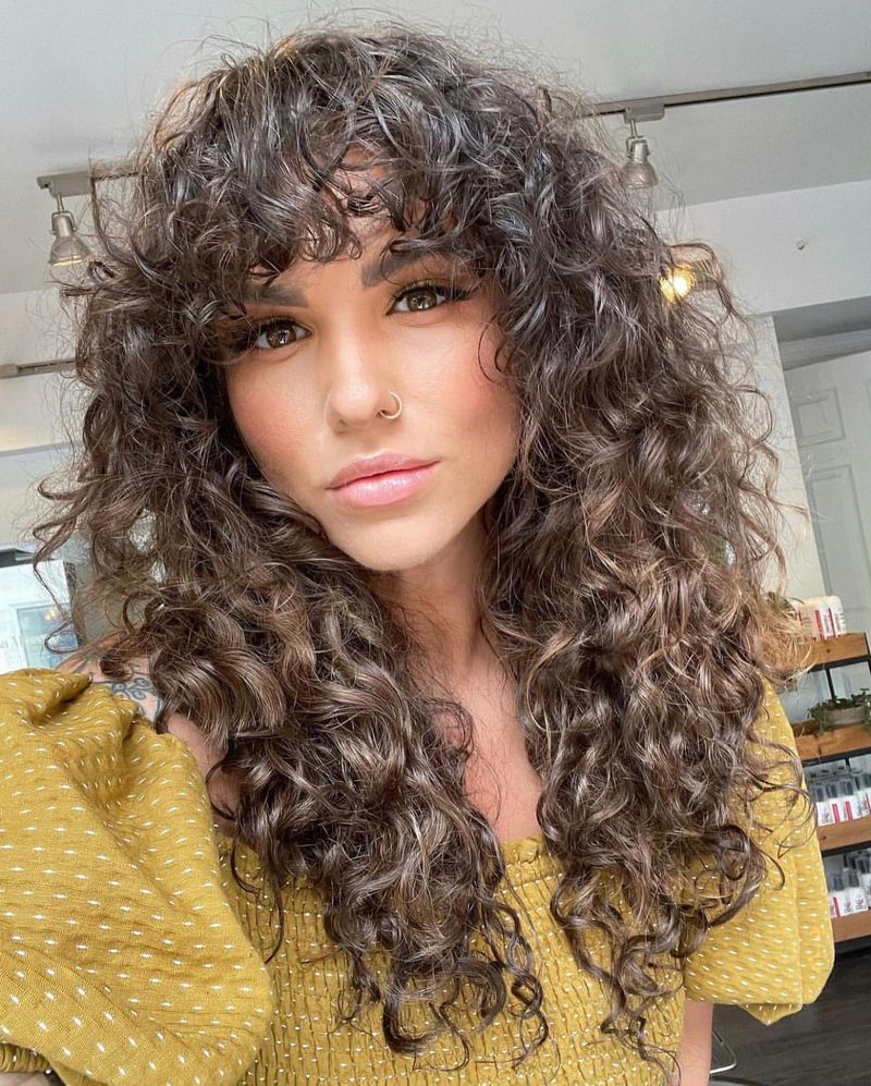 Curly Bangs