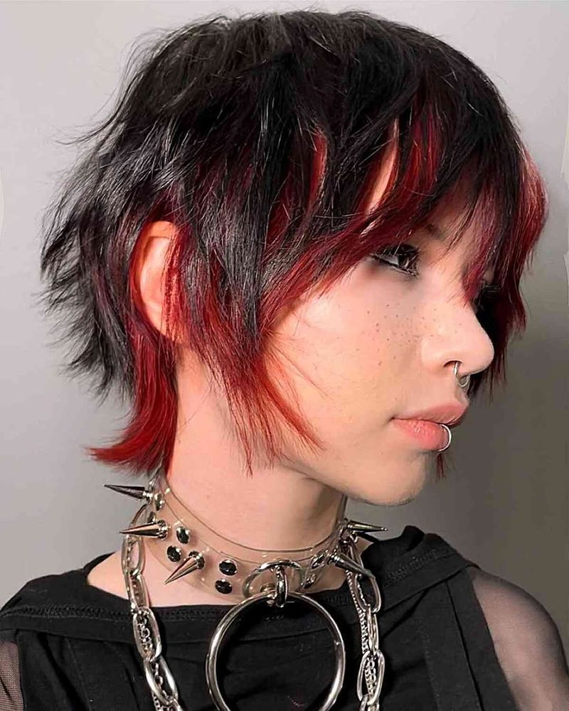 Edgy Shag Pixie