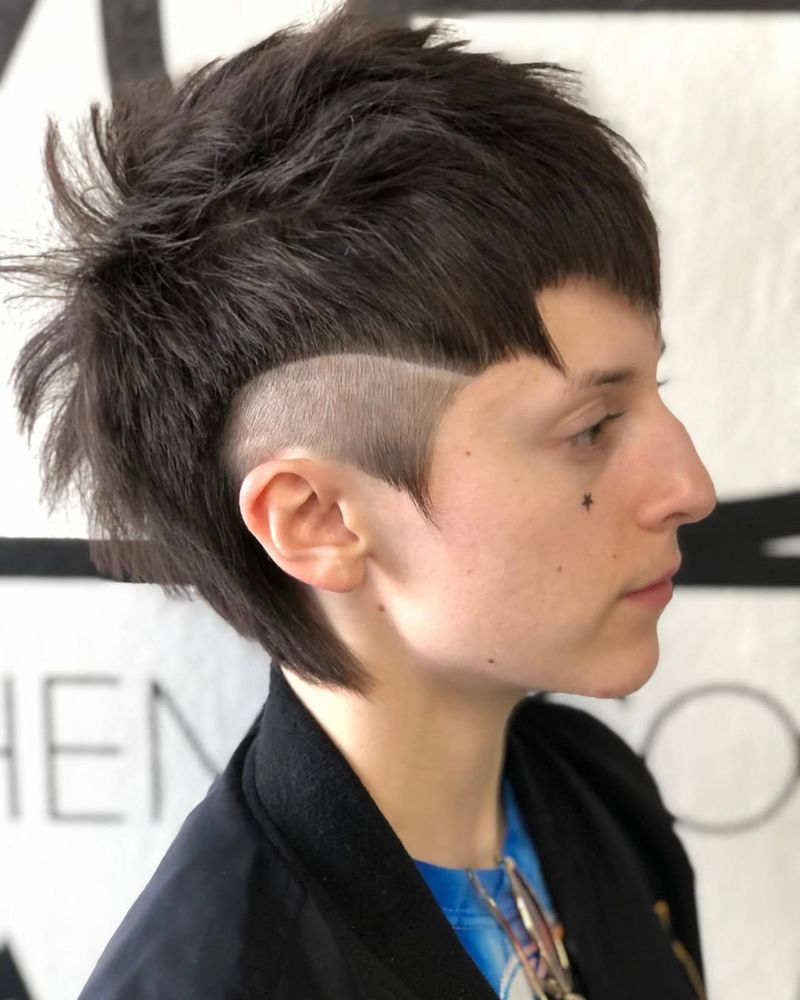 Edgy Undercut Pixie