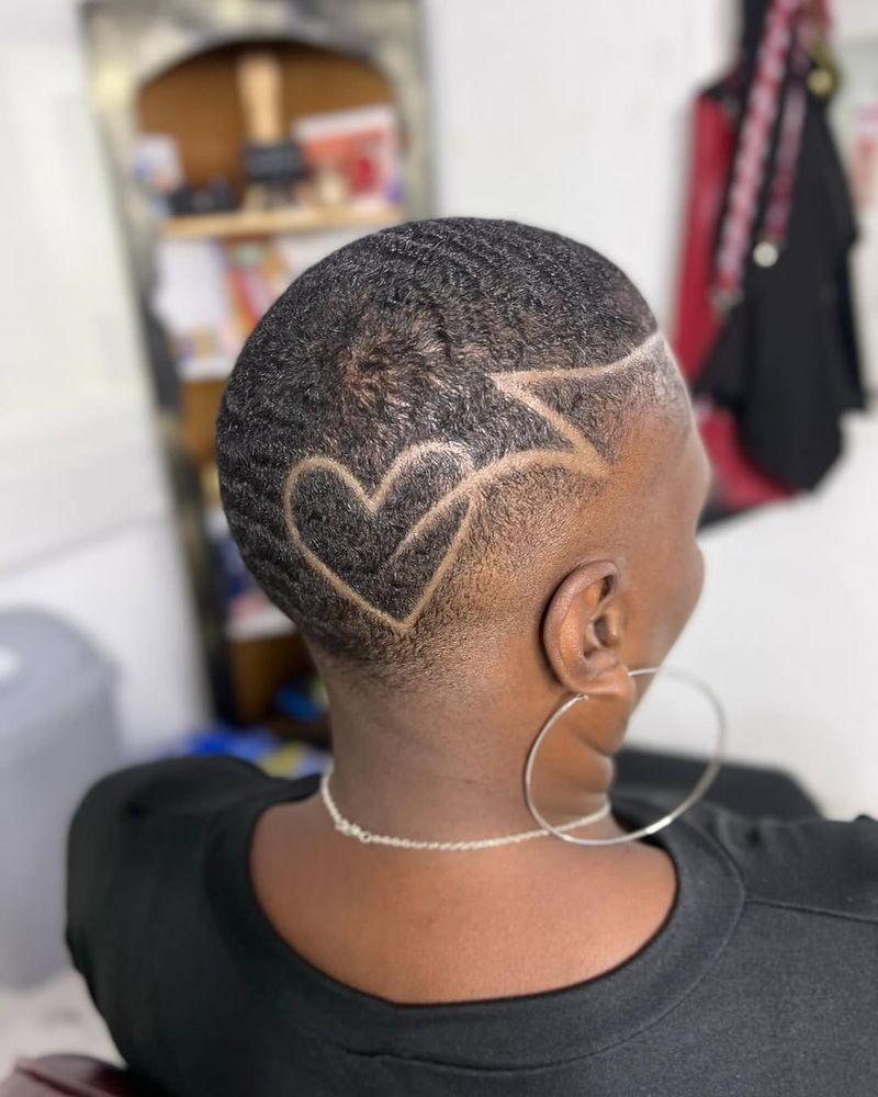 Edgy Undercut with Designs