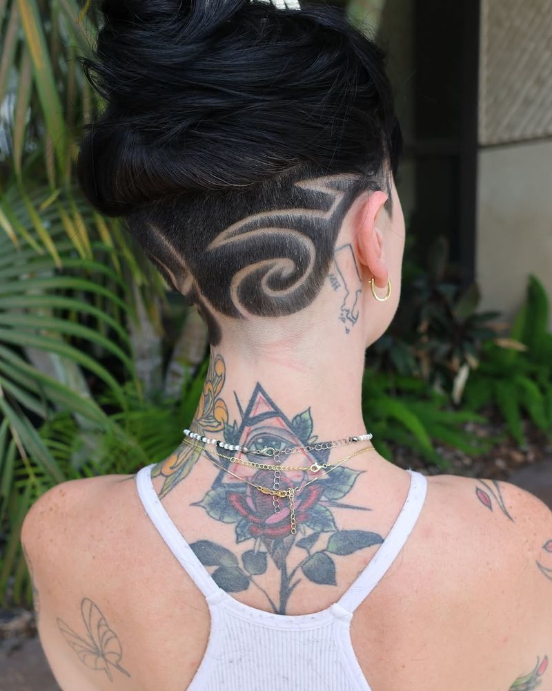 Edgy Undercut with Patterns