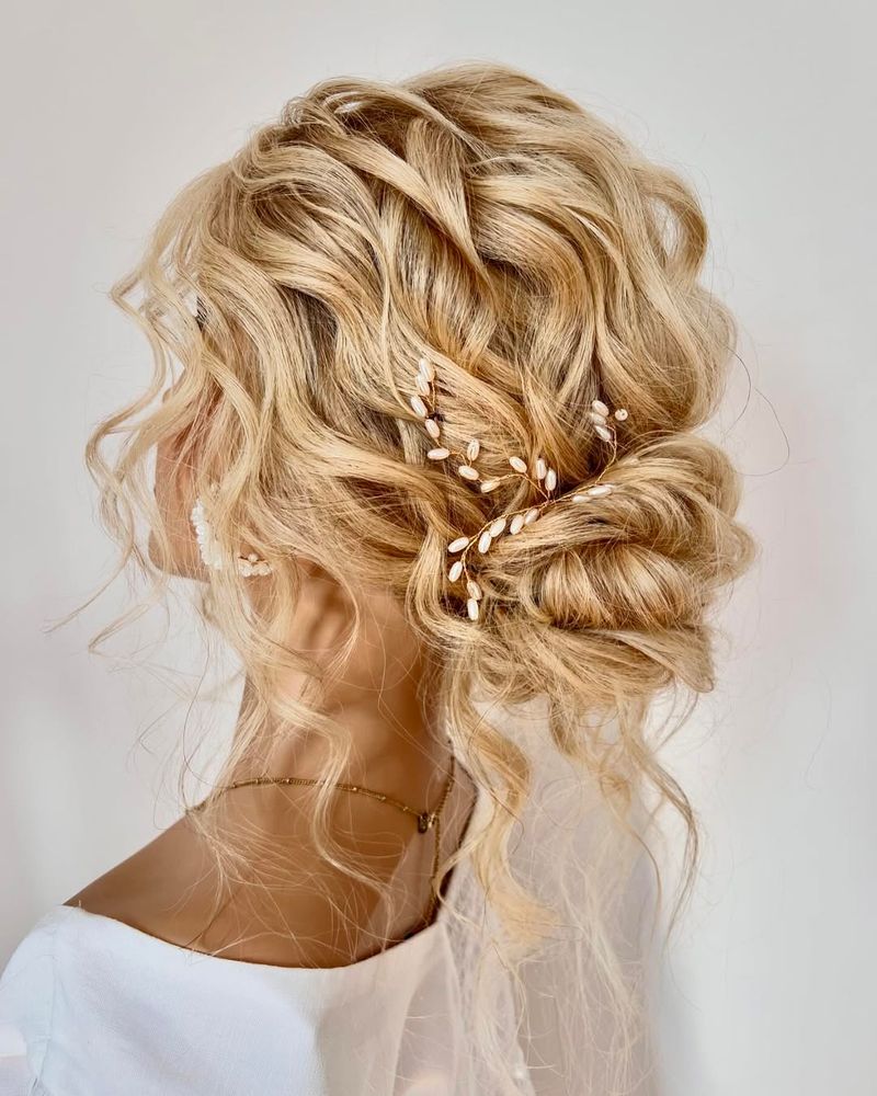 Effortless Beachy Updo