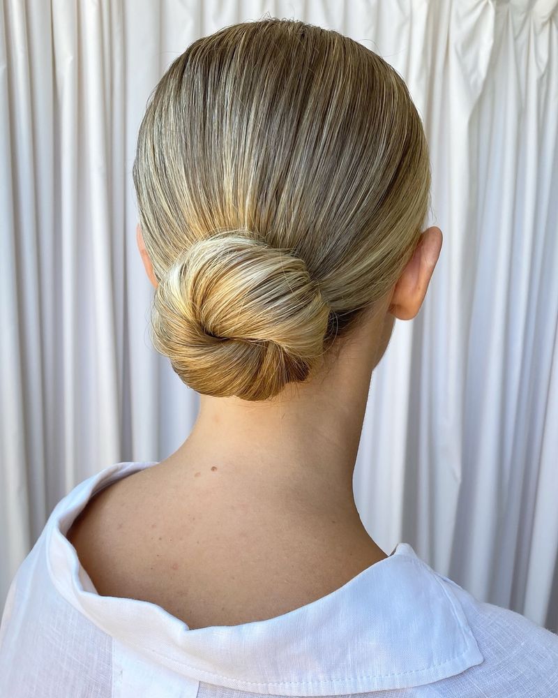 Chignon élégant